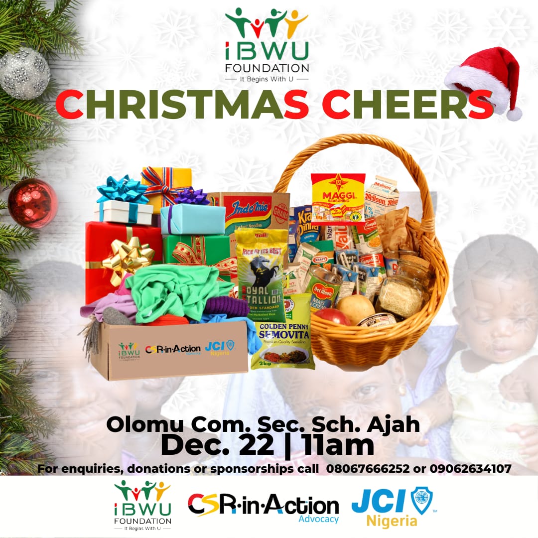 IBWU Foundation Christmas Cheers 2021.