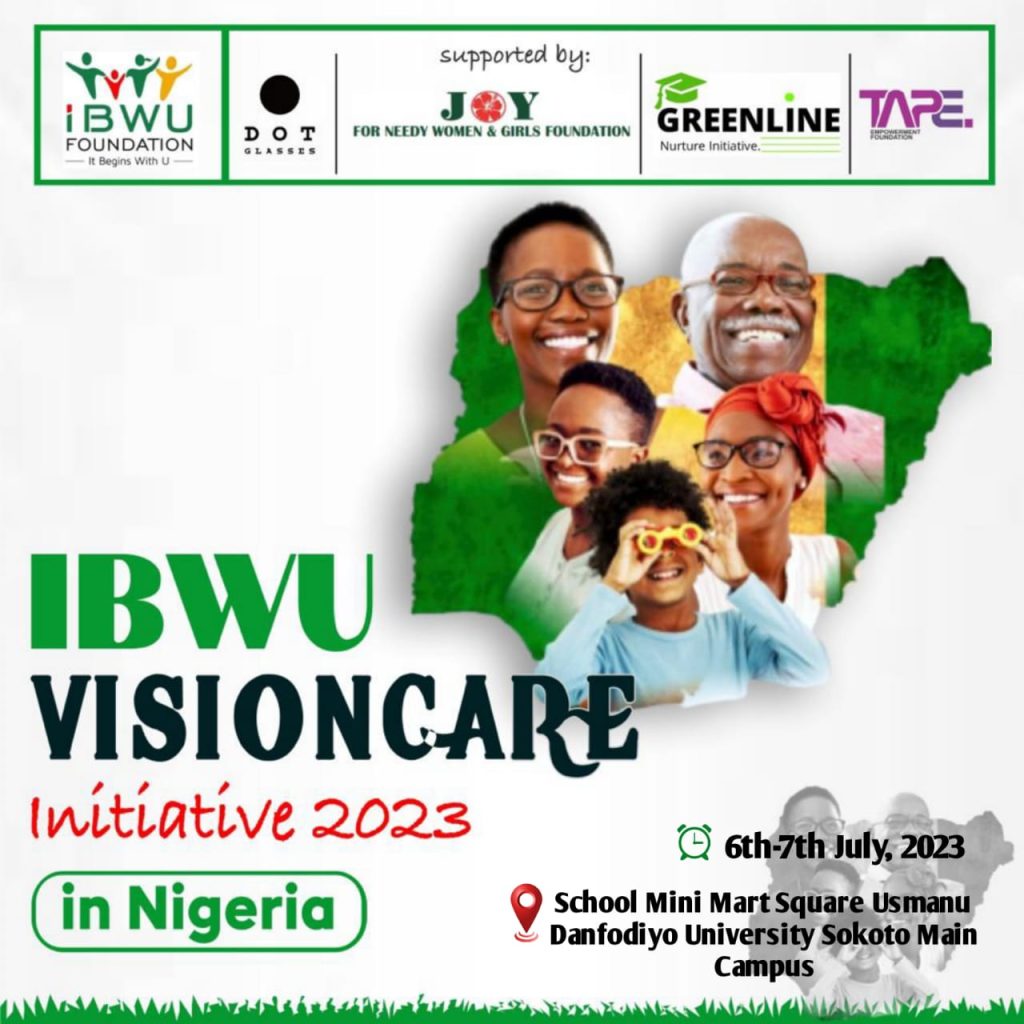 IBWU Vision Care II Outreach Program, 2023, Sokoto State. Nigeria.